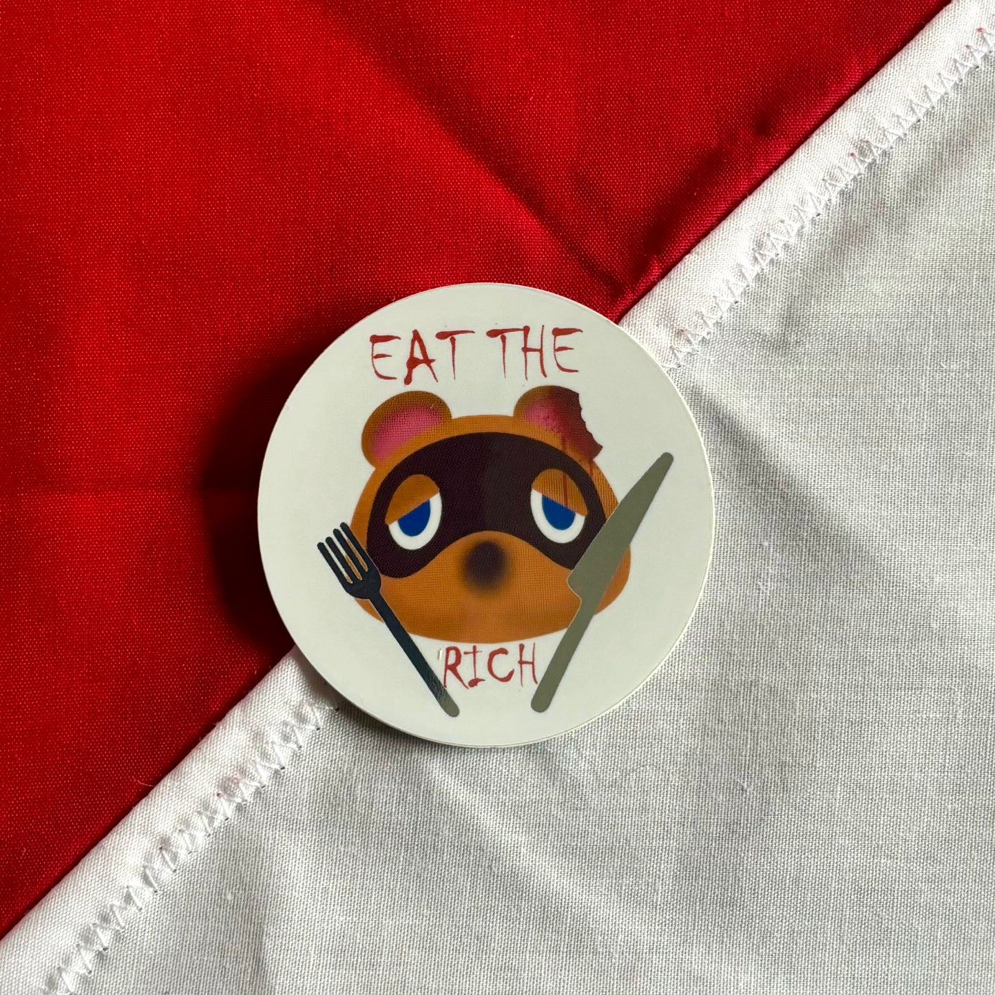Eat The Rich sticker