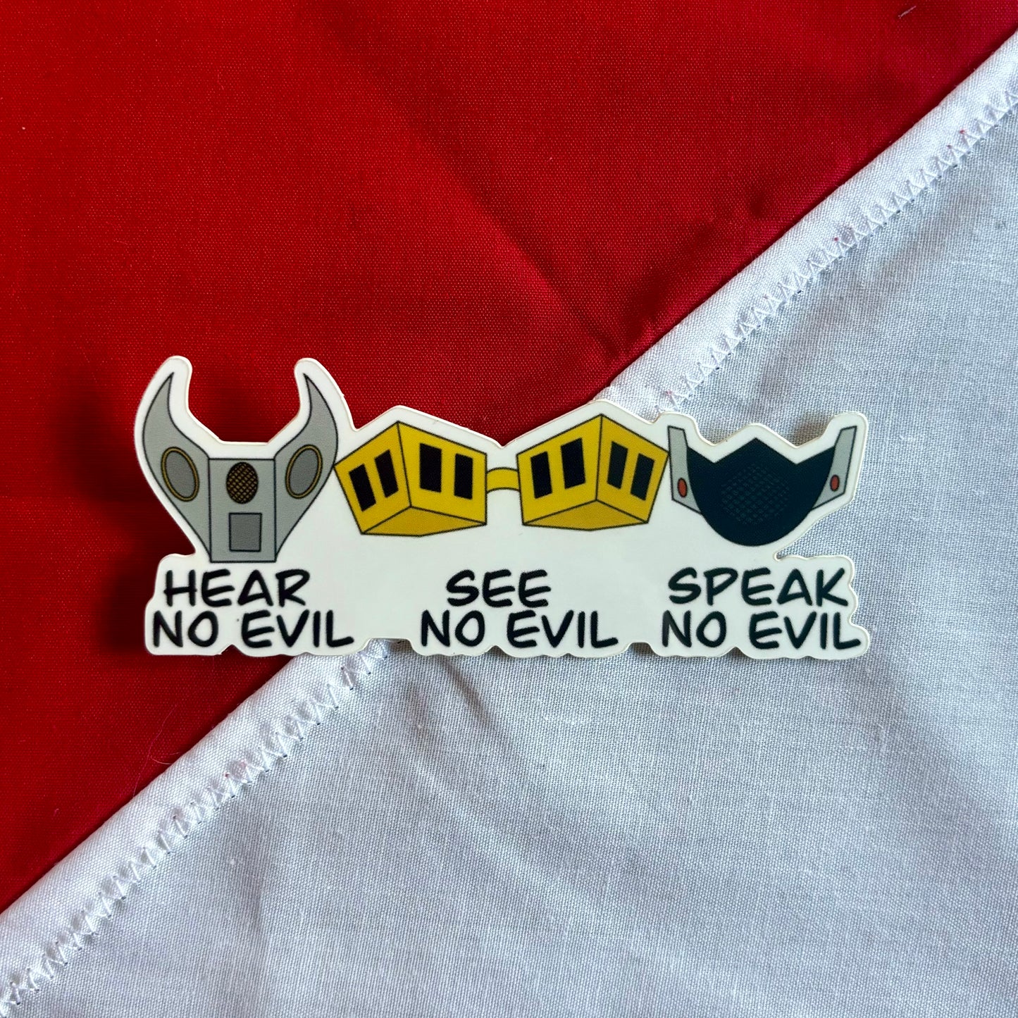 No Evil sticker