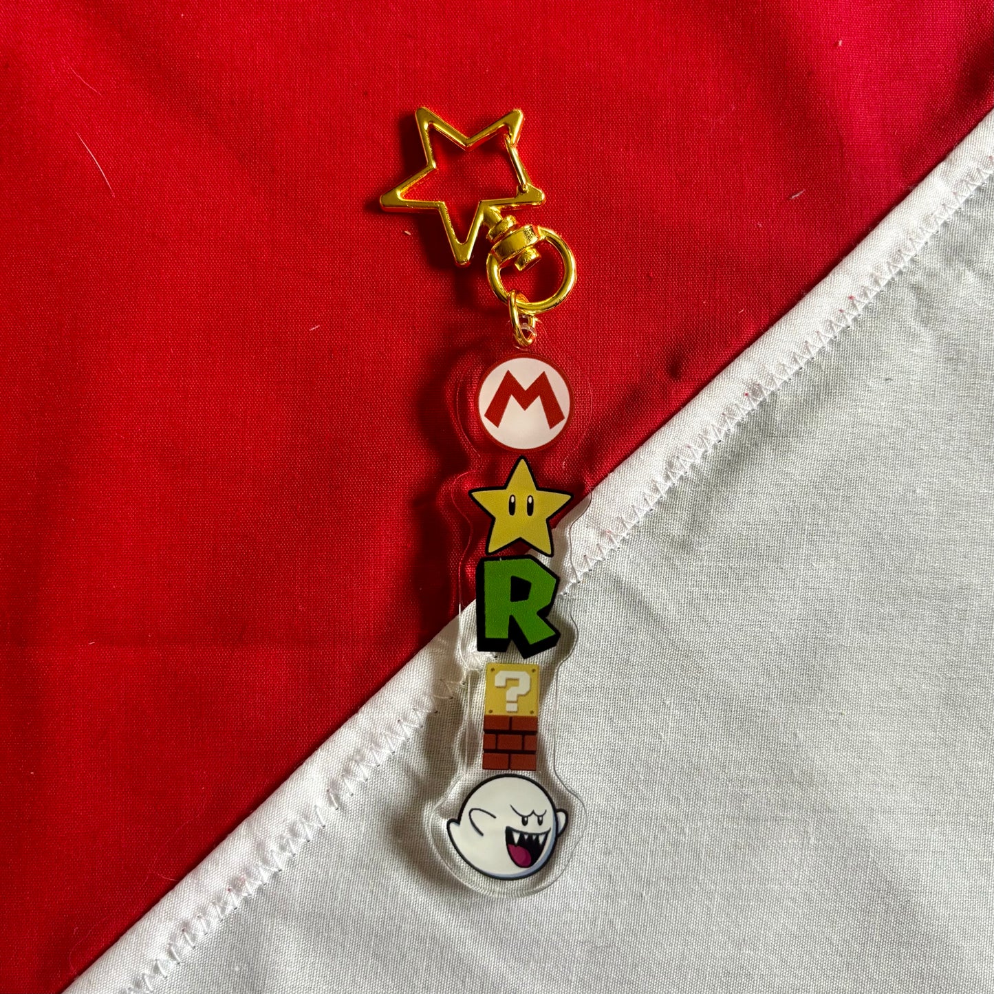 Mario symbols charm