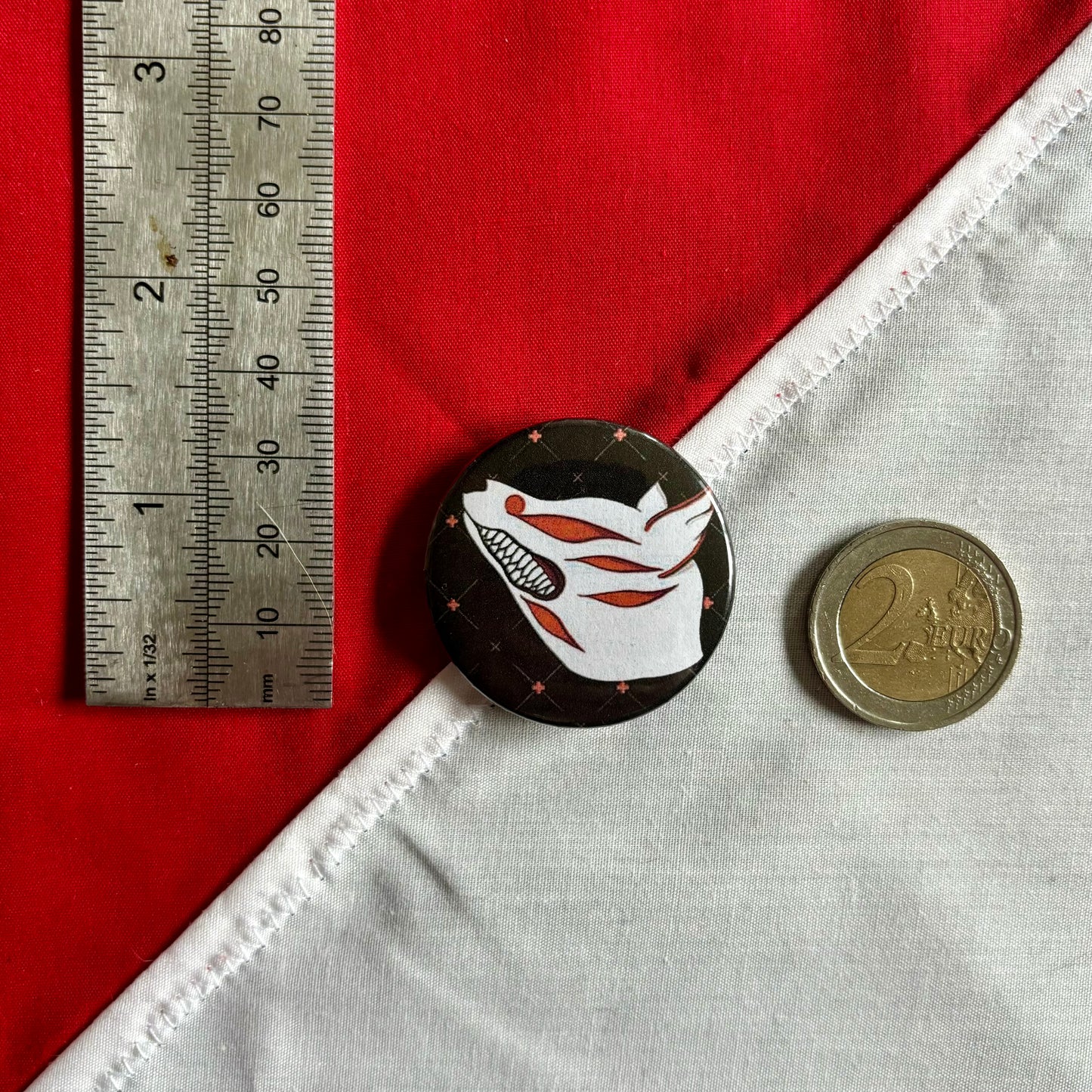 Chainsaw Man Badges sizing