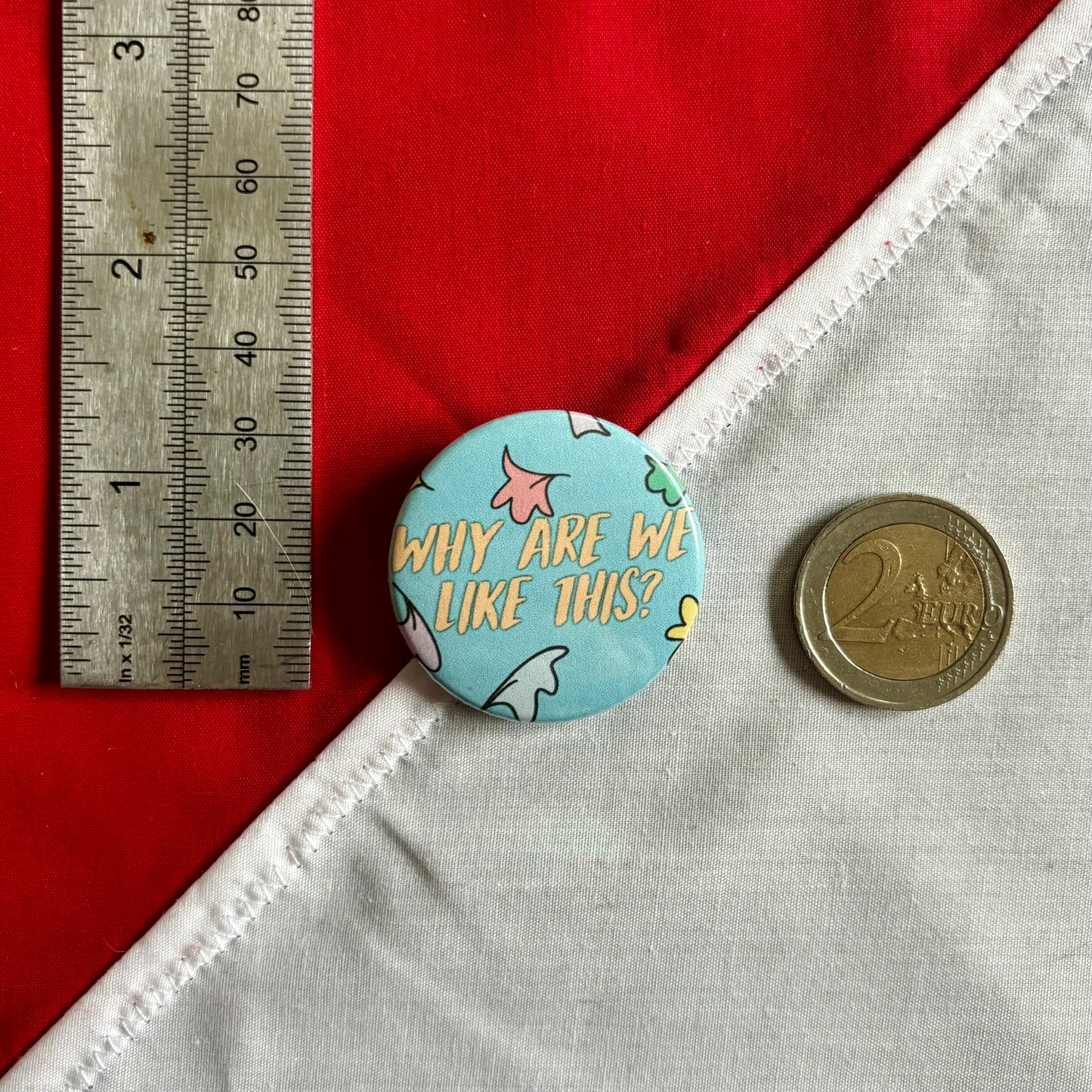 why are we like this badge? sizing