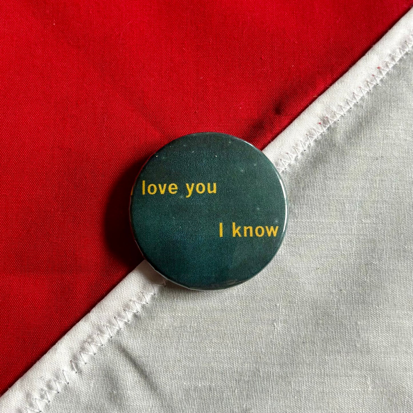 I love you badge
