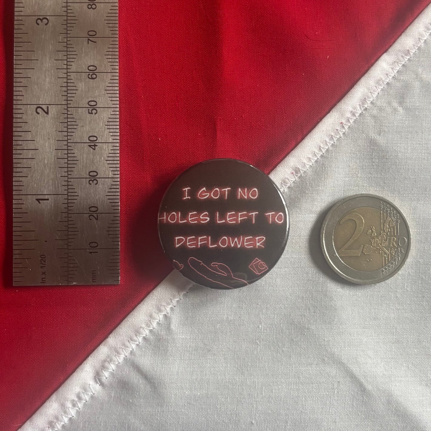 (de)Flower Power - Hazbin Hotel Badge Pair