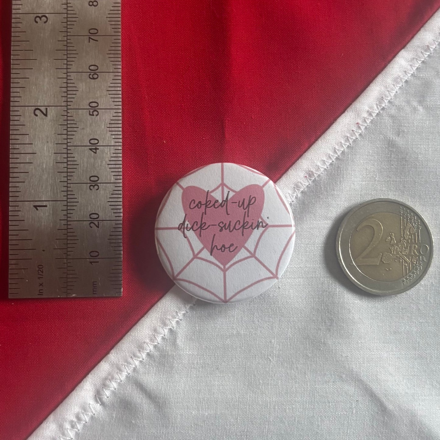 Dick-Suckin' Hoe - Hazbin Hotel Badge