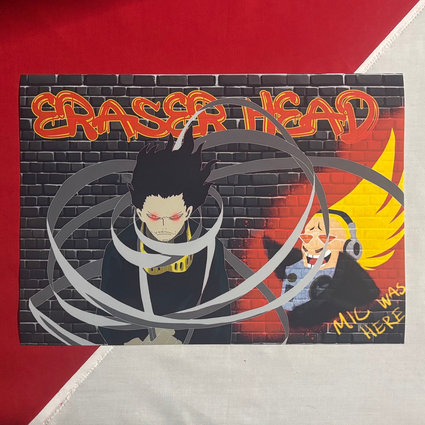 My Hero Academia Graffiti Prints