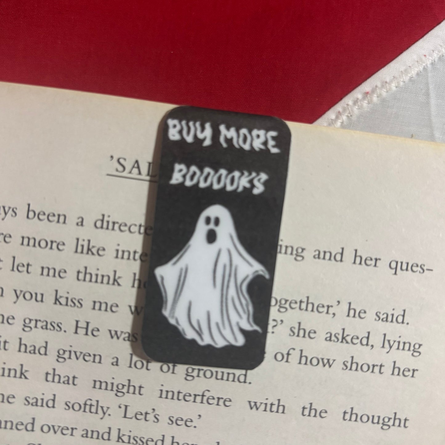 Buy More Booooks Magnetic Bookmark