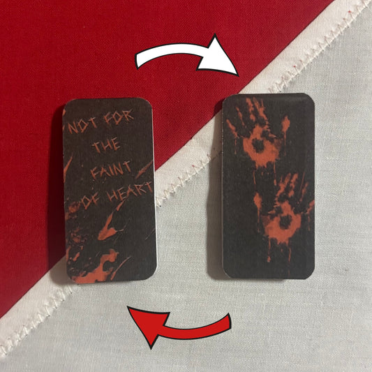 Not For The Faint Of Heart Magnetic Bookmark