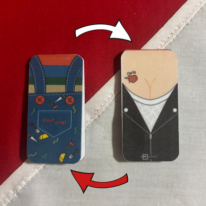Chucky & Tiffany Magnetic Bookmark
