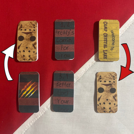 Freddy VS Jason Magnetic Bookmarks