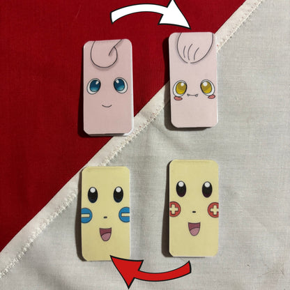 Dual Pokémon Magnetic Bookmarks