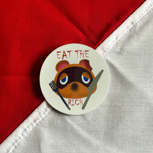 Eat The Rich sticker