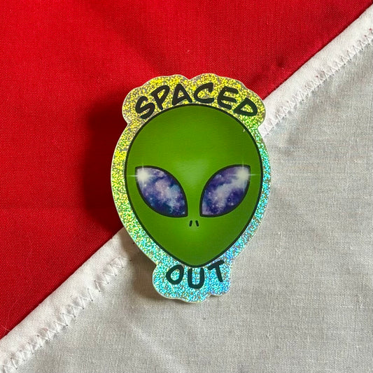 Spaced Out sticker