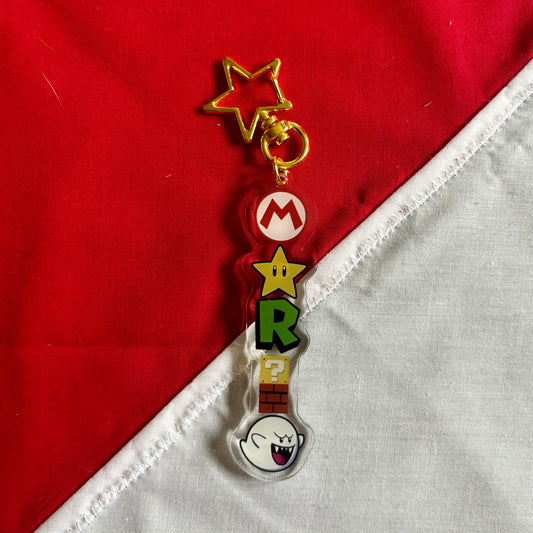 Mario symbols charm