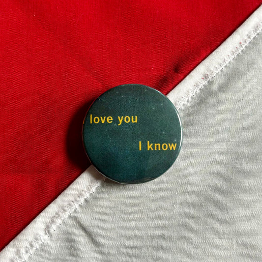 I love you badge
