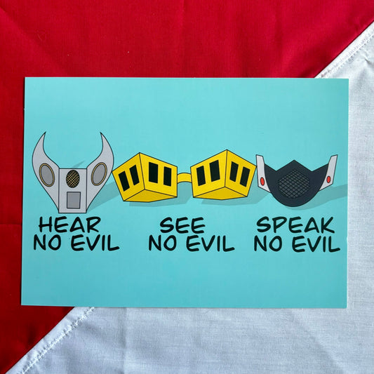 No Evil print