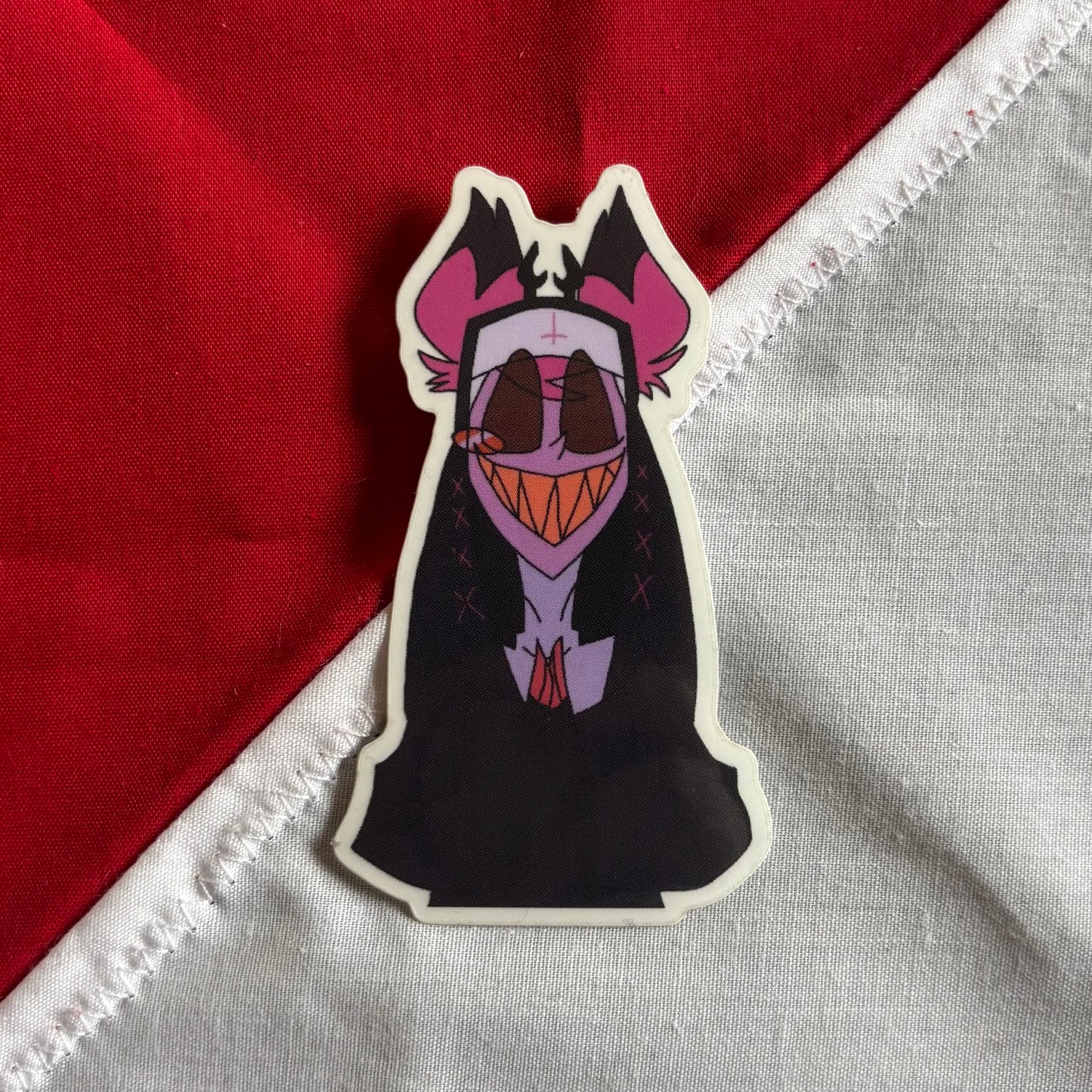 Nun Alastor - Hazbin Hotel Sticker