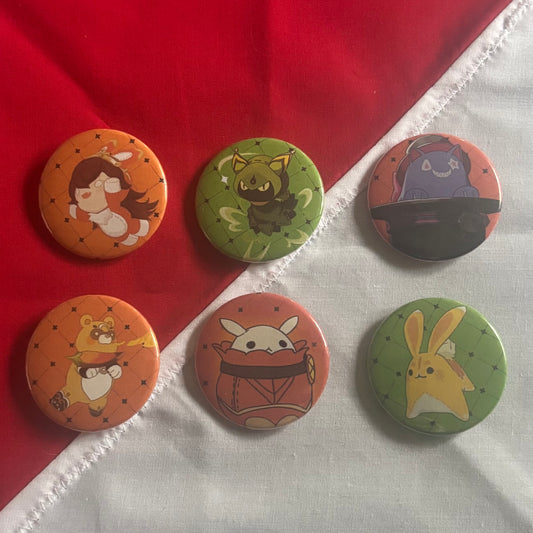Genshin Impact Companion Badges
