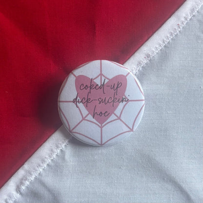 Dick-Suckin' Hoe - Hazbin Hotel Badge