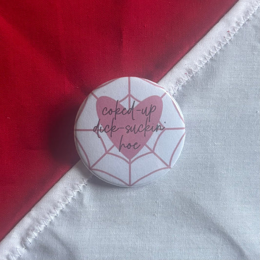 Dick-Suckin' Hoe - Hazbin Hotel Badge