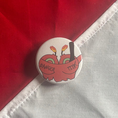 Danger Tits - Hazbin Hotel Badge