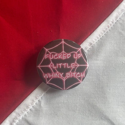 Whiny Bitch - Hazbin Hotel Badge
