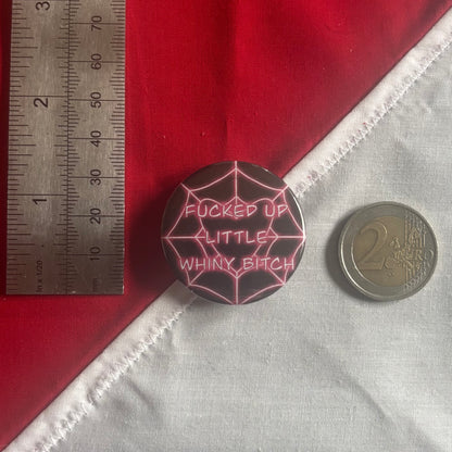 Whiny Bitch - Hazbin Hotel Badge