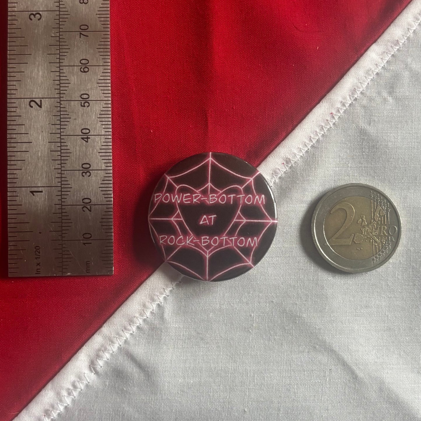 Power Bottom - Hazbin Hotel Badge