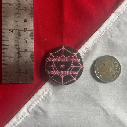 Power Bottom - Hazbin Hotel Badge