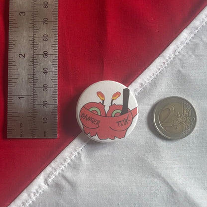 Danger Tits - Hazbin Hotel Badge
