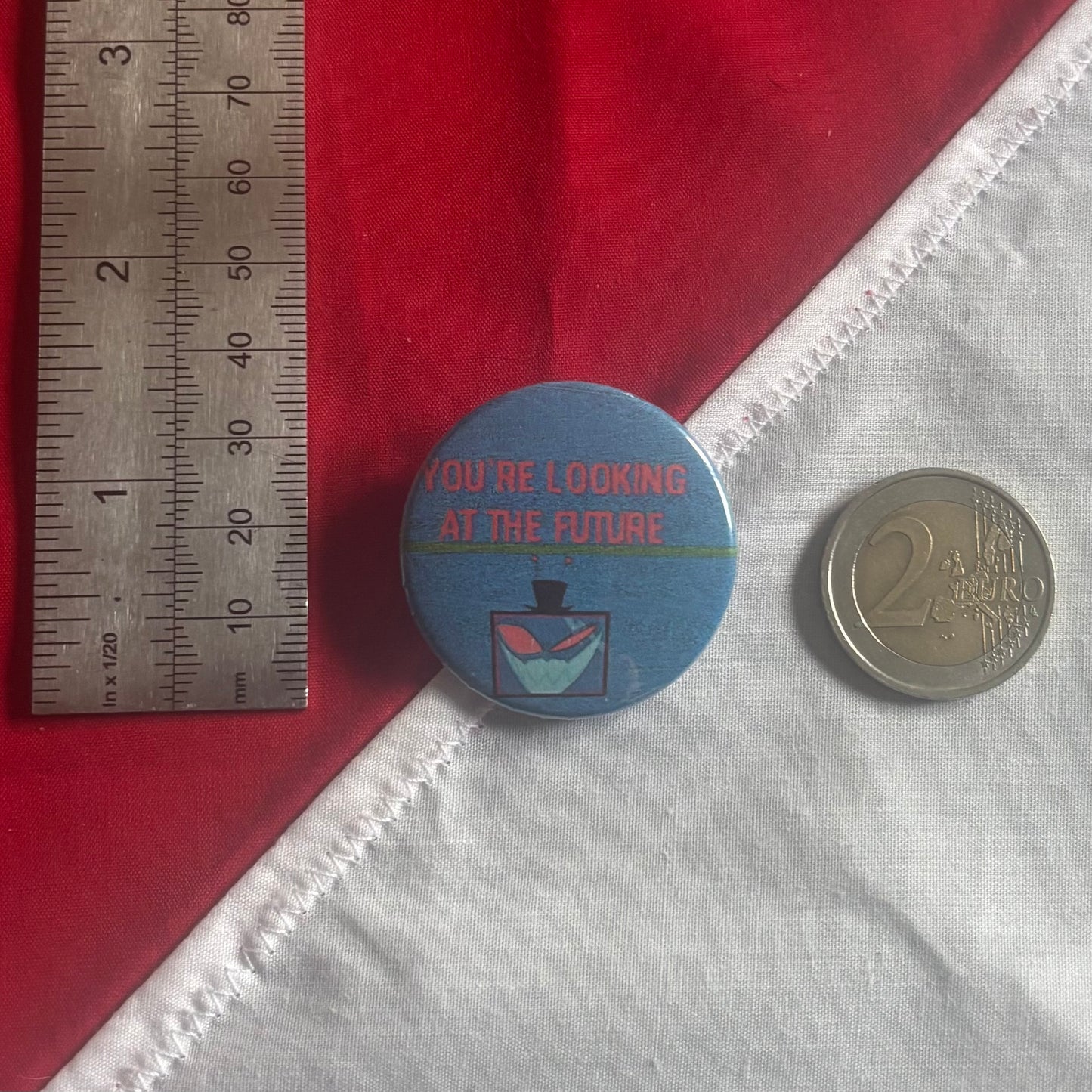 Future Shit - Hazbin Hotel Badge Pair