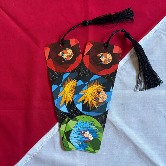 Stained Glass - Kingdom Hearts Tassel Bookmarks