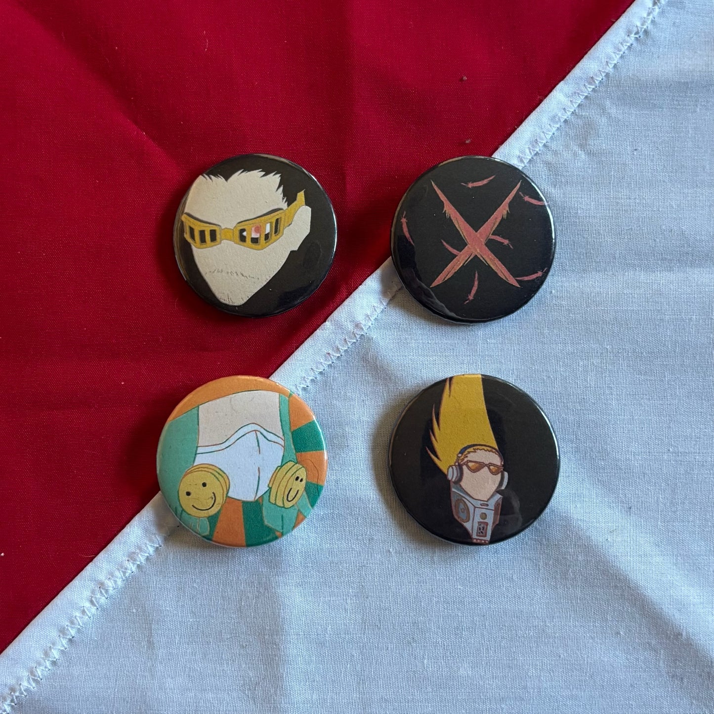 My Hero Academia Character Badges