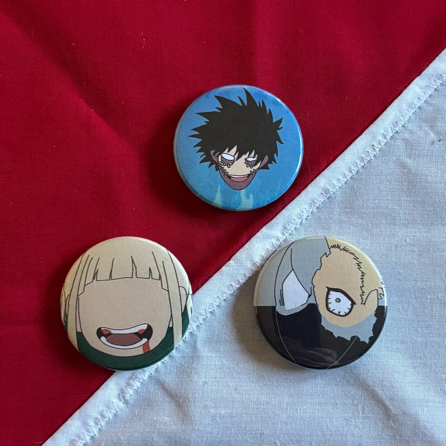 My Hero Academia Character Badges